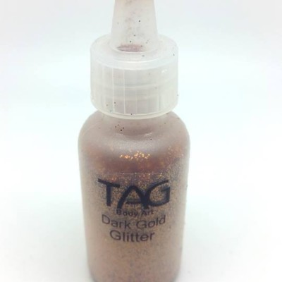 TAG Body Art Glitter Dark Gold